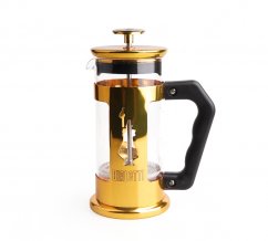Bialetti French Press kávovar panáček zlatý objem 350ml