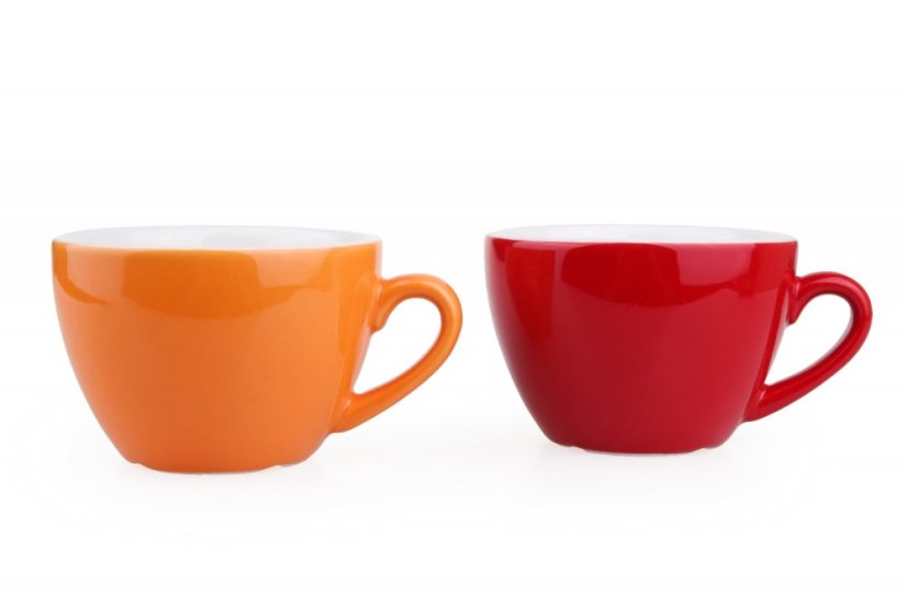 Albergo - cofee and tea cup 200 ml, more colors, 1 pcs - Color: Orange