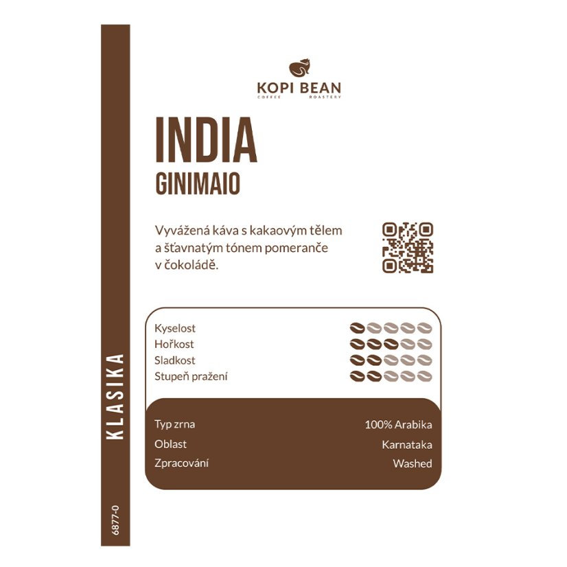 India Ginimao Plantation, Washed