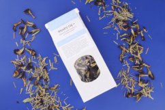 Modrý čaj (Butterfly pea) s citronovou trávou - bylinný čaj, min. 30g
