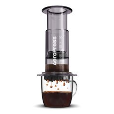 AeroPress® Clear black - travel coffee maker