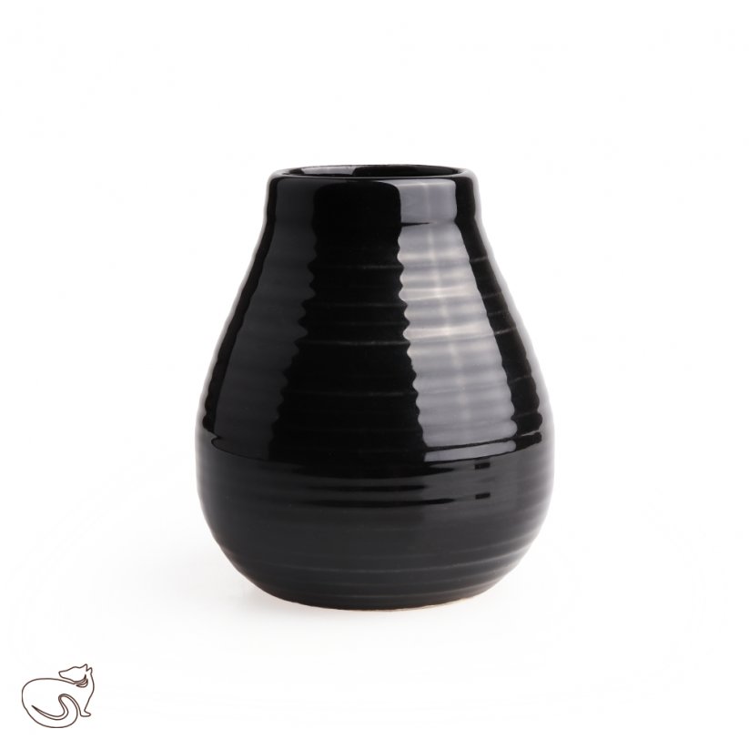 Calabasa - VROUBEK, чорна кераміка, для чаю мате