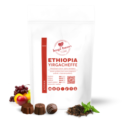 Ethiopia Yirgacheffe - čerstvě pražená káva, min. 50g