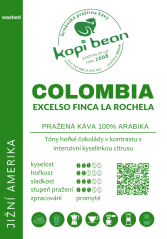 Colombia Excelso Finca La Rochela, čerstvá káva Arabika, min. 50 g