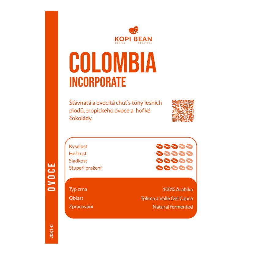 Colombia Valle del Cauca Incorporate, Fermented