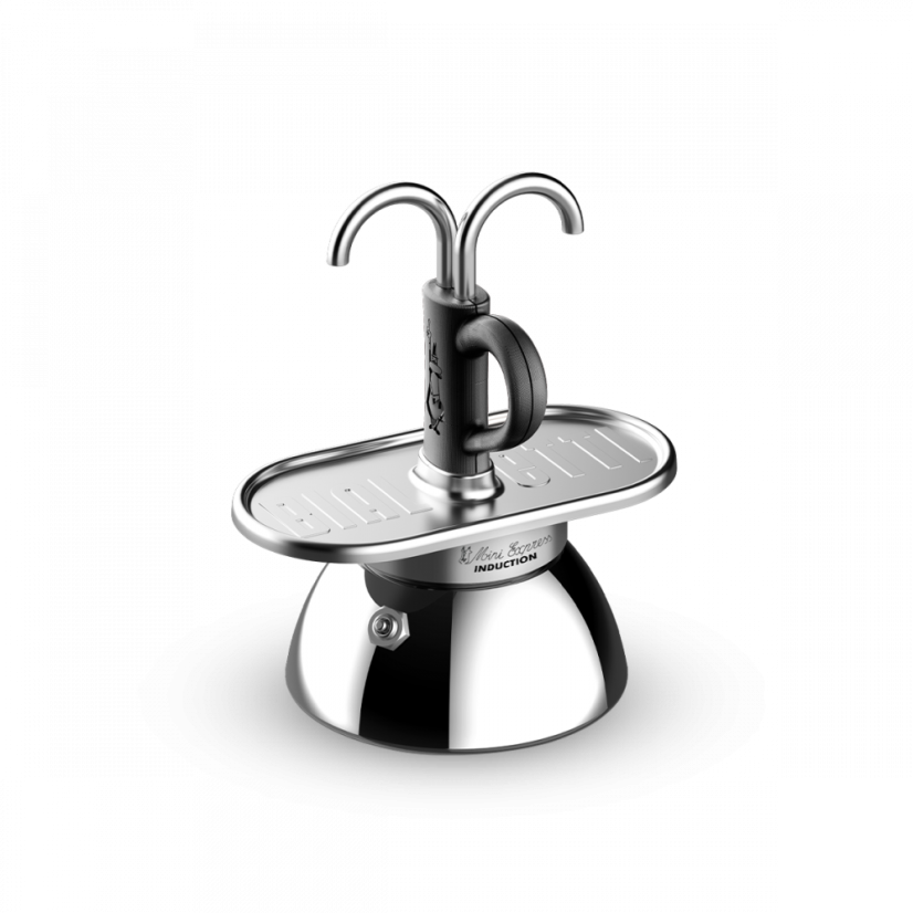 Bialetti Mini Express, Induction + 2 šálky, 2 porce