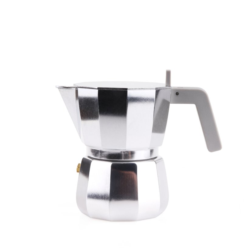 Alessi - Moka pot Moka, coffee maker for 1-9 cups - Quantity of cups: 1