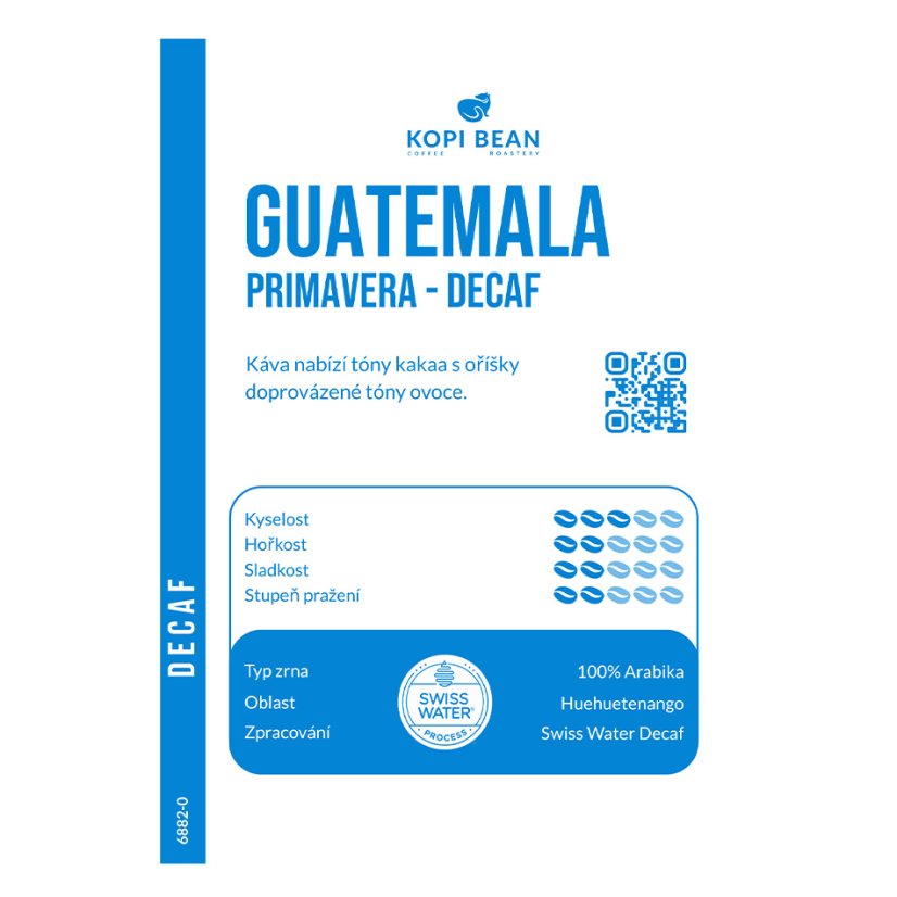 Guatemala Primavera, Decaf