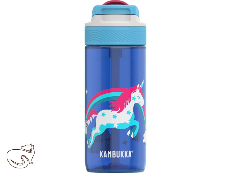 Kambukka - Пляшка дитяча LAGOON Rainbow Unicorn, 500 мл