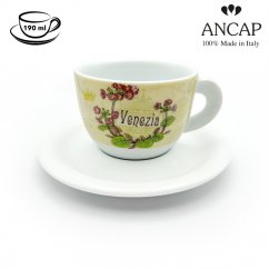 dAncap - чашка для капучіно Fiorita Venezia, 190 мл