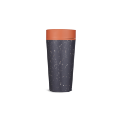 Circular&Co. - kelímek Grey and Sundown Orange, 340 ml
