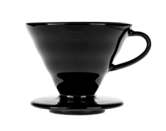 Hario - V60-02 DRIP, černý keramický kávovar