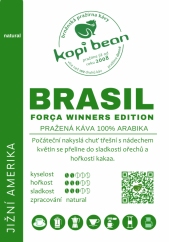 Brasil Força Winners blend - fresh roasted coffee, min. 50g