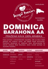 Dominica Barahona AA – čerstvě pražená káva, min. 50g