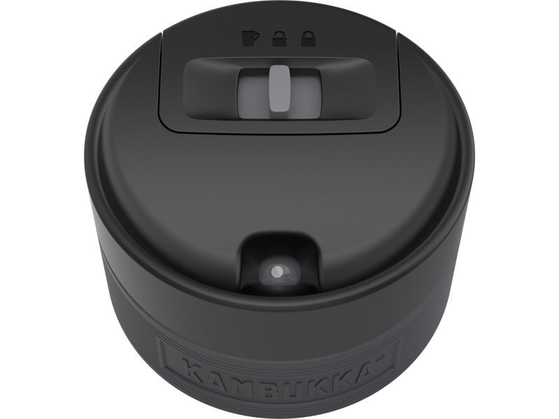 Kambukka | ETNA Grip Black Steel termohrnek, 500ml