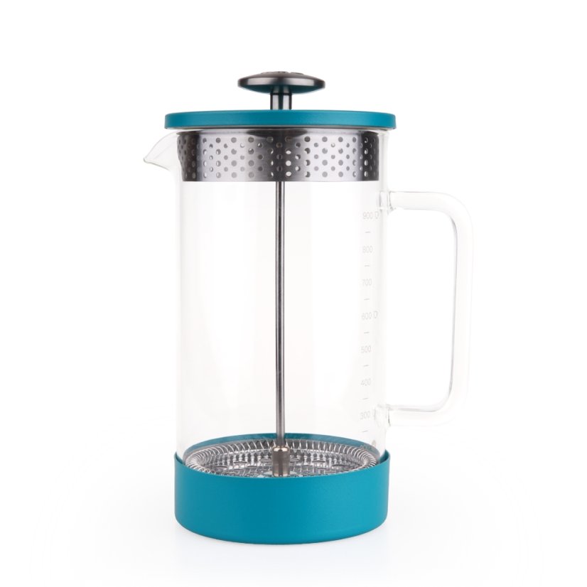 Barista & Co | French press, tyrkysový kávovar, objem 850 ml