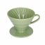 Hario - V60-02 DRIP, світло-зелена керамічна кавоварка