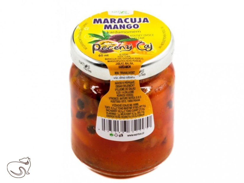 pečený čaj 60ml, různé příchutě - Příchuť: Maracuja a mango s kardamomem