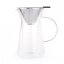Kawio - double-walled glass dripper with stainless steel filter 300 ml