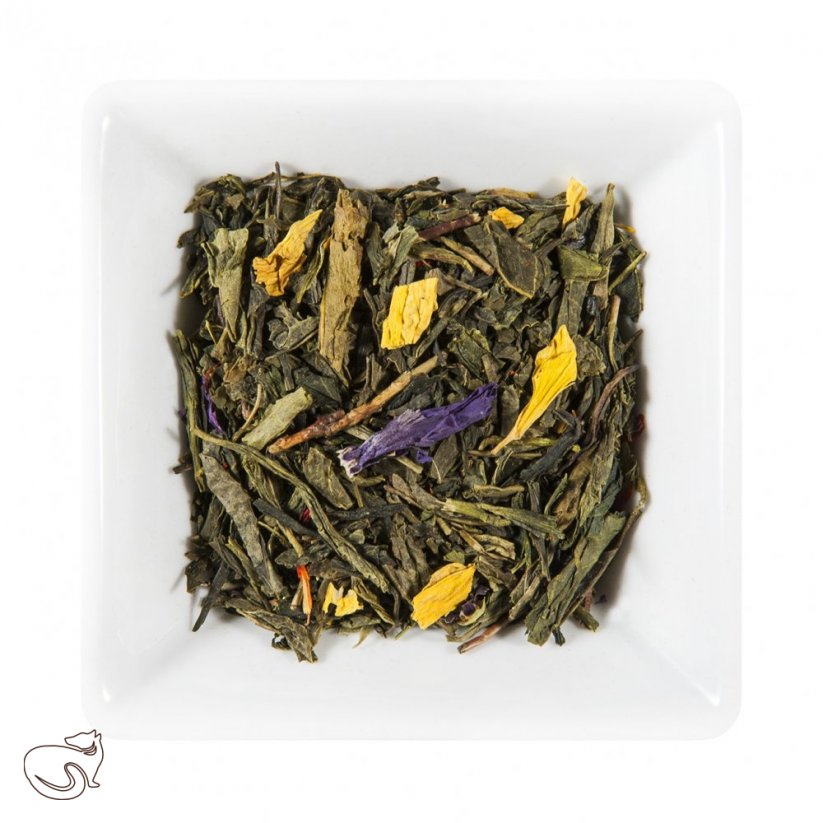 Pomeranč & skořice – zelený čaj aromatizovaný, min. 50 g