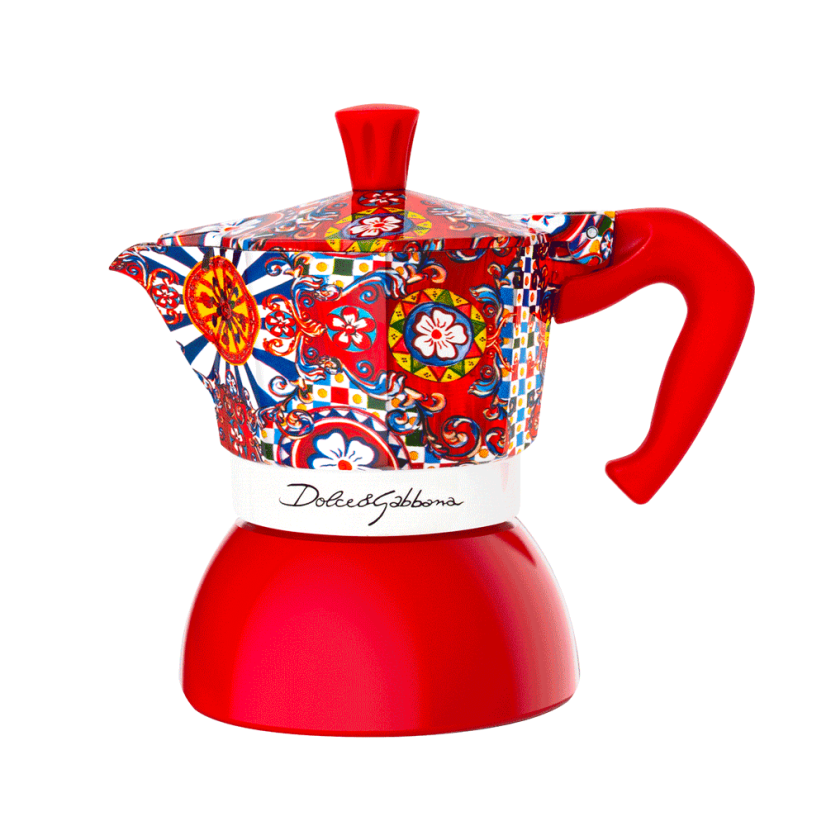 Bialetti - Moka Express Dolce & Gabbana indukční, 2 šálky