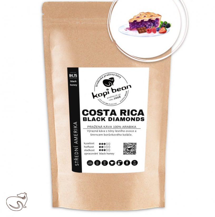 Costa Rica Black Diamonds - fresh roasted coffee, min. 50g