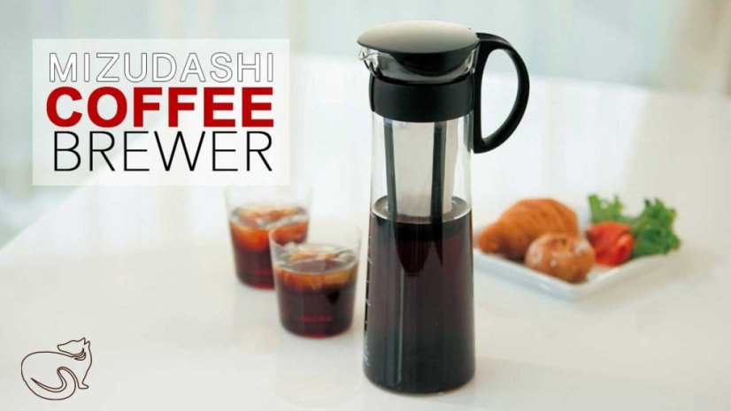 Hario Mizudashi Coffee Maker for Cold Brew, volume 1000ml, brown