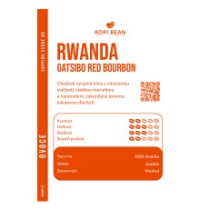 Rwanda Gatsibo Red Bourbon, Washed