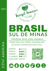 Brasil Fazenda Sul de Minas  - čerstvě pražená káva, min. 50 g