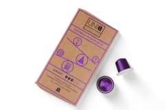 UNIQCAPS Guatemala Primavera SHB EP Swiss Water Decaf, kapsle pro Nespresso® z čerstvě pražené kávy, min. 10 ks