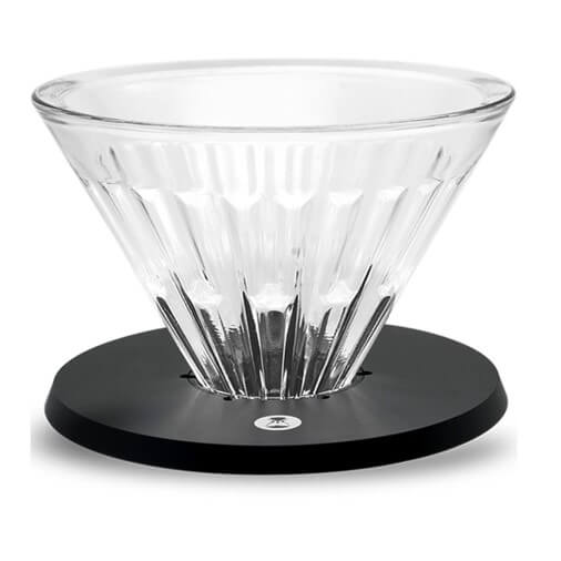 Timemore | Crystal Eye, skleněný dripper černý 02