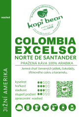 Colombia Excelso Norte de Santander, čerstvě pražená káva, min. 50 g