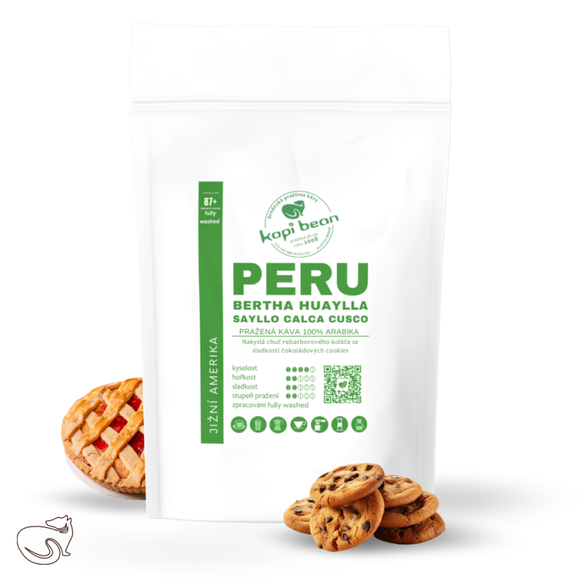 Peru Bertha Huaylla Sayllo - čerstvě pražená káva, min. 50 g