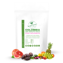 Colombia El Placer Pink Bourbon San Adolfo Huila natural, свіжообсмажена кава, мін. 50 г-