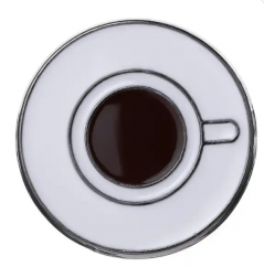 Špendlík s odznakom - Šálka s kávou