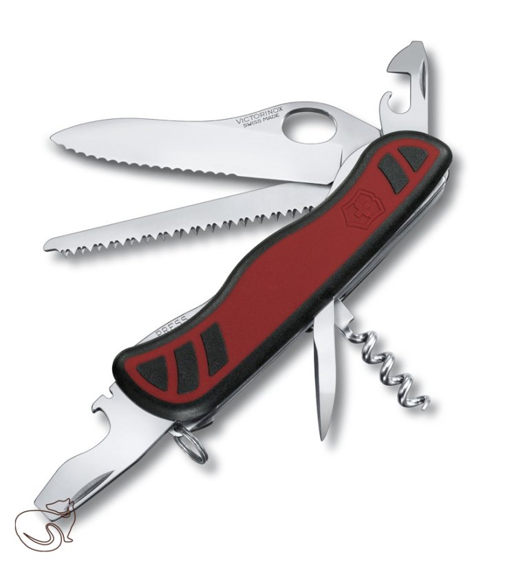 Nůž Victorinox - ONE HAND FORESTER, červená, 0.8361.MWC