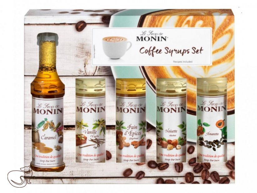 Monin - Coffee Box mini , 5 X 50 ml