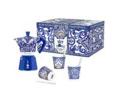 Bialetti - set Moka Express Dolce & Gabbana + 3 šálky v dárkové krabičce