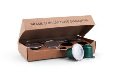UNIQCAPS Coffee Capsules for Nespresso® – Brasil Cerrado Doce Diamantina, 10 pcs