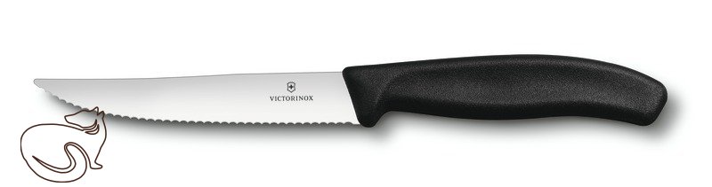 Victorinox Steakový nůž černý, 6.7933.12