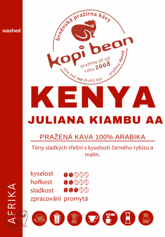 Kenya Juliana Kiambu AA - свіжообсмажена кава, мін. 50 г