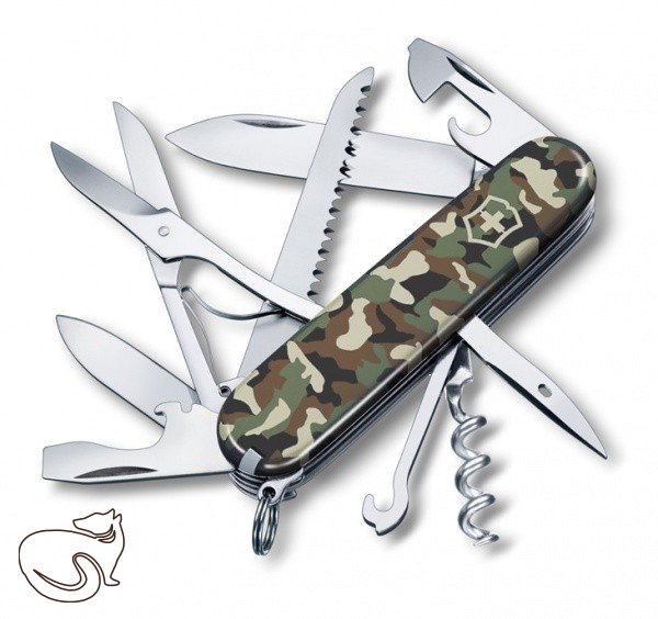 Kapesní nůž Victorinox Huntsman - Camouflage 1.3713.94