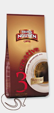 Káva Creative 3 (Trung Nguyen Coffee) mletá 250g
