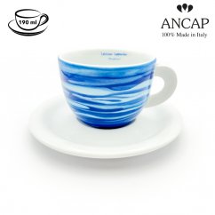 dAncap - šálek na cappuccino Preziosa hladina moře, 190 ml