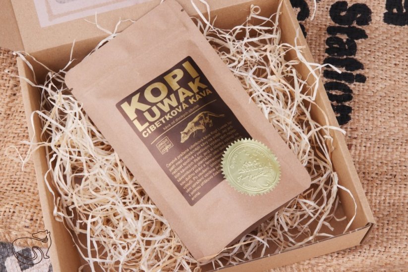 Цивет кава Kopi Luwak Sulawesi - свіжообсмажена кава, хв. 50г