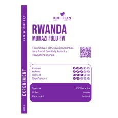 Rwanda Muhazi Fulu FVI (Red Bourbon), natural