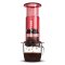 AeroPress | Cestovní kávovar Clear, Červený Tritan