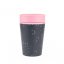 rCUP Чорний і Рожевий перероблена водонепроникна кавова чашка 227ml