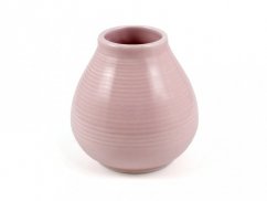 Calabasa - VROUBEK, рожева кераміка, для чаю мате