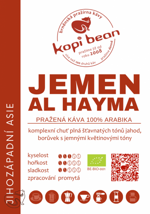 Jemen Al Hayma - fresh roasted coffee, min. 50 g